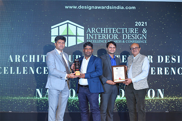 Best Interior Contracting Company by design awards India in Healthcare category ( 2021 )